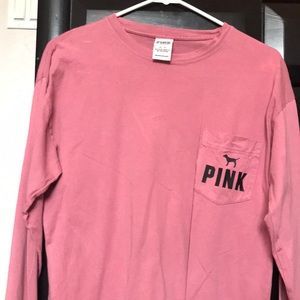 VS Pink long sleeve top